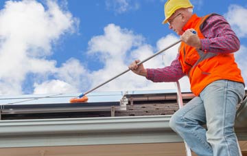 Friockheim soft wash roof cleaning